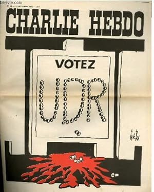 Image du vendeur pour CHARLIE HEBDO N16 - VOTEZ UDR mis en vente par Le-Livre