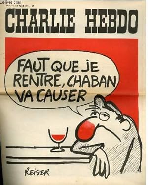 Image du vendeur pour CHARLIE HEBDO N22 - FAUT QUE JE RENTRE, CHABANT VA CAUSER mis en vente par Le-Livre