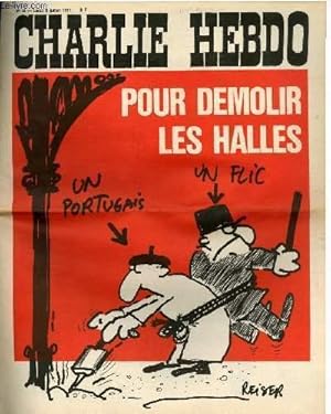 Image du vendeur pour CHARLIE HEBDO N33 - POUR DEMOLIR LES HALLES mis en vente par Le-Livre