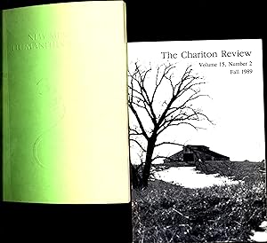 Seller image for New Mexico Humanities Review Vol. 10 No. 2, Summer 1987, AND SECOND LITERARY JOURNAL, The Chariton Review Vol. 15 No. 2, Fall 1989 (BOTH SIGNED TO ED SILBERSTANG BY CONTRIBUTOR JOHN DEMING) for sale by Cat's Curiosities