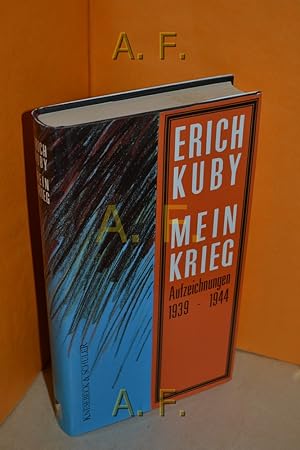 Seller image for Mein Krieg : Aufzeichnungen 1939 - 1944. for sale by Antiquarische Fundgrube e.U.