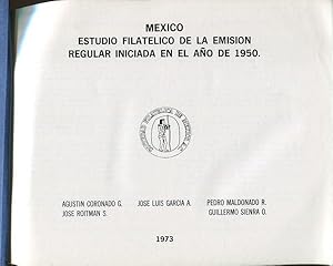 Imagen del vendedor de Mexico Estudio Filatelico de la emision regular iniciada en el ano de 1950 a la venta por Pennymead Books PBFA