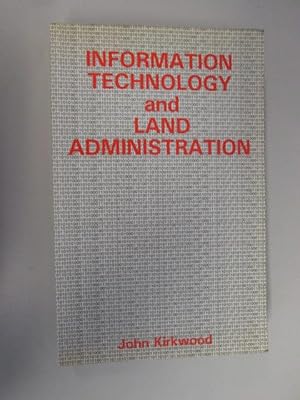 Image du vendeur pour Information Technology and Land Administration mis en vente par Goldstone Rare Books