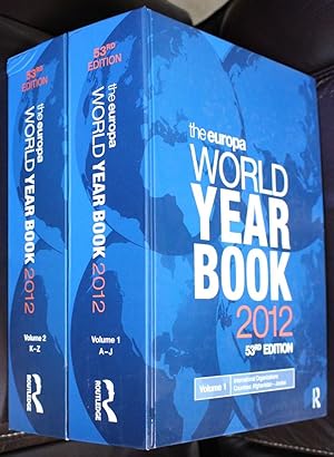 Seller image for The Europa World Year Book 2012 (Europa World Year Book (2v.)) for sale by GuthrieBooks