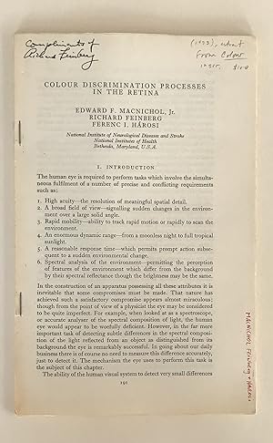 Seller image for Colour Discrimination Processes in the Retina for sale by Riverrun Books & Manuscripts, ABAA