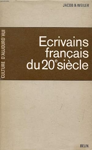 Bild des Verkufers fr ECRIVAINS FRANCAIS DU VINGTIEME SIECLE zum Verkauf von Le-Livre