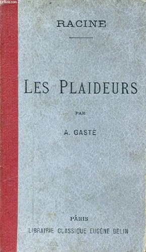 Seller image for LES PLAIDEURS, Comdie for sale by Le-Livre