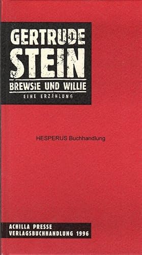 Bild des Verkufers fr Brewsie und Willie zum Verkauf von HESPERUS Buchhandlung & Antiquariat