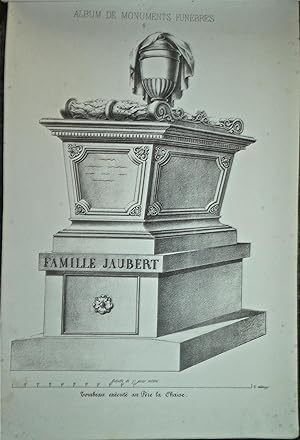 Monuments funèbres dessinés & lithographiés par G. L. Adams et J. A. Leveil, architectes,