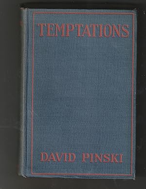 Bild des Verkufers fr Temptations. A book of short stories. Authorized translation from the Yiddish by Dr. Isaac Goldberg. zum Verkauf von Alexanderplatz Books