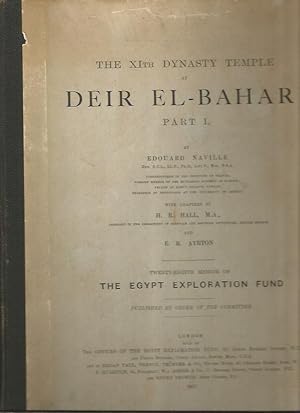 Seller image for The XIth Dynasty Temple at Deir El-Bahari: Part I for sale by Bookfeathers, LLC