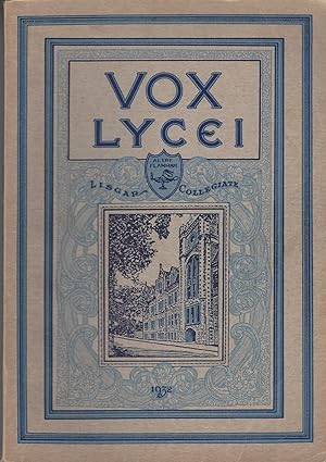 Image du vendeur pour Vox Lycei, Lisgar Collegiate Yearbook mis en vente par BYTOWN BOOKERY
