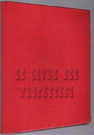 Seller image for Le Livre des Prophties for sale by Au vert paradis du livre