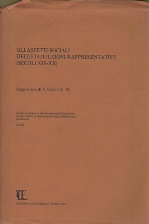 Seller image for Gli aspetti sociali delle istituzioni rappresentative (secoli XIX-XX) for sale by Di Mano in Mano Soc. Coop