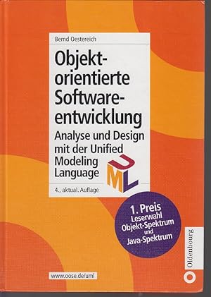 Bild des Verkufers fr Objektorientierte Softwareentwicklung. Analyse und Design mit UML zum Verkauf von Allguer Online Antiquariat