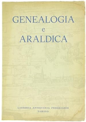 Immagine del venditore per GENEAOLOGIA E ARALDICA. Catalogo N. 27 (nuova serie).: venduto da Bergoglio Libri d'Epoca