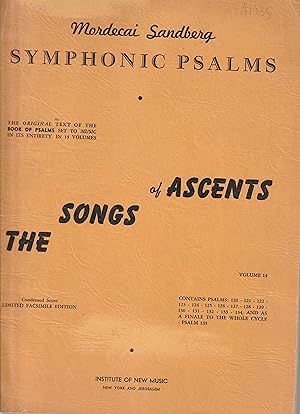 Symphonic Psalms. The Original Text of the Book of Psalms Set to Music in Its Entirety, in 15 Vol...