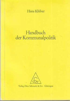 Handbuch der Kommunalpolitik. Von
