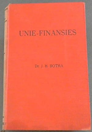 Seller image for Unie-Finansies - 'n Kritiese Ontleding for sale by Chapter 1