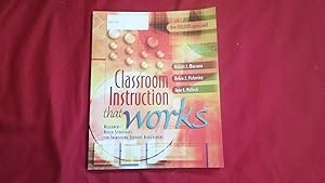 Classroom Instruction That Works: Research-Based Strategies for Increasing Student Achievement