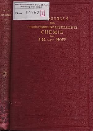 Bild des Verkufers fr Vorlesungen ber theoretische und physikalische Chemie. Erstes Heft: Die chemische Dynamik. zum Verkauf von Antiquariat Immanuel, Einzelhandel