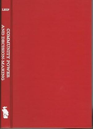 Imagen del vendedor de Community power and decision-making: An international handbook, a la venta por Lavendier Books