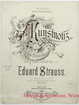Kunstnotiz. Polka francaise für Pianoforte. Dem löblichen Comité des Concordiaballes. Op. 234.