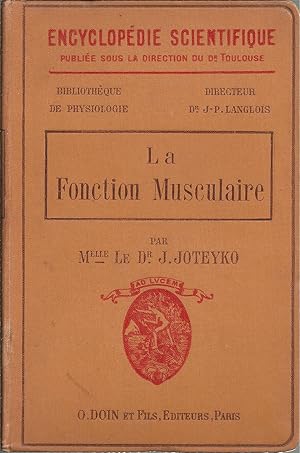 LA FONCTION MUSCULAIRE