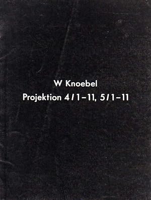 Bild des Verkufers fr Projektion 4 / 1 - 11, 5 / 1 - 11. Stedelijk Museum Amsterdam, 17 maart - 16 april 1972. zum Verkauf von Antiquariat Querido - Frank Hermann