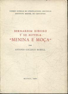 BERNARDIM RIBEIRO Y SU NOVELA "MENINA E MOÇA".