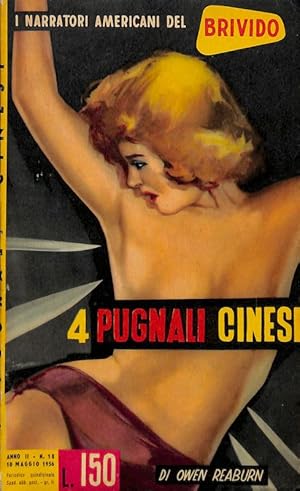 4 pugnali cinesi