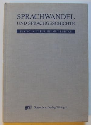Image du vendeur pour Sprachwandel und Sprachgeschichte. Festschrift fr Helmut Ldtke zum 65. Geburtstag. Mit Front mis en vente par Der Buchfreund