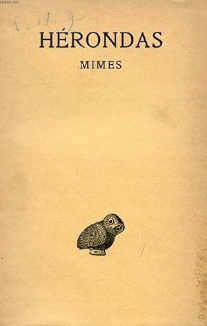 Seller image for MIMES for sale by Le-Livre
