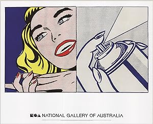 Seller image for ROY LICHTENSTEIN Girl and Spray Can, 2013 for sale by Art Wise