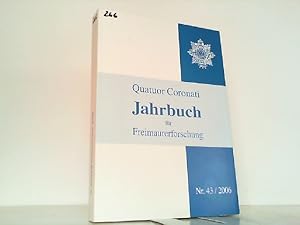 Jahrbuch für Freimaurerforschung Nr. 43 / 2006.