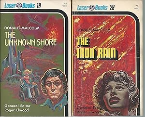 Imagen del vendedor de "DONALD MALCOLM" FIRST EDITIONS: The Unknown Shore / The Iron Rain a la venta por John McCormick