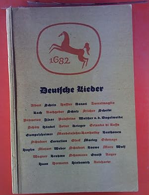 Seller image for Deutsche Lieder. Singbuch f�r die h�here Schulen. F�r die 5. - 9. Klasse for sale by biblion2