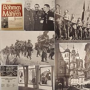 Seller image for Bhmen und Mhren. Blatt des Reichsprotektors in Bhmen und Mhren, herausgegeben von Staatssekretr SS-Gruppenfhrer Karl Hermann Frank, Hauptschriftleiter: Friedrich Heiss. Heft 6 Juni 1941 * I t a l i e n i m F a s c h i s m u s Dieses Buch wird von uns nur zur staatsbrgerlichen Aufklrung und zur Abwehr verfassungswidriger Bestrebungen angeboten (86 StGB) for sale by Galerie fr gegenstndliche Kunst