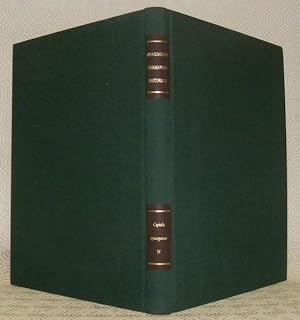 Seller image for Capitula episcoporum. Vierter Teil. Monumenta Germaniae Historica, Tomus IV. for sale by Bouquinerie du Varis