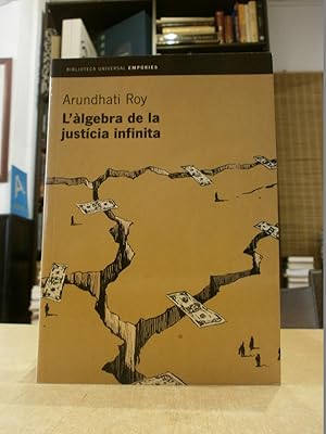 Imagen del vendedor de L'LGEBRA DE LA JUSTCIA INFINITA. a la venta por LLIBRERIA KEPOS-CANUDA