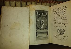 Storia degl'imperatori romani da Augusto sino a Costantino del signor Crevier, professore di rett...