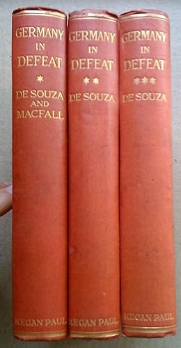 Germany in Defeat¨a strategic history of the war, first phase, second phase, third phase (3 volumes)