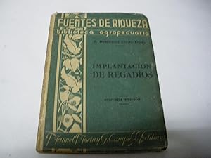 Bild des Verkufers fr IMPLANTACIN DE REGADOS zum Verkauf von Vrtigo Libros