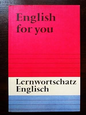 Seller image for English for you. Lernwortschatz Englisch for sale by Rudi Euchler Buchhandlung & Antiquariat