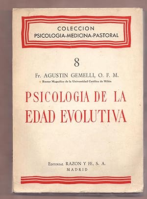 Seller image for PSICOLOGIA DE LA EDAD EVOLUTIVA for sale by Libreria 7 Soles