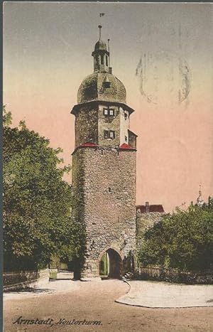 Ansichtskarte Arnstadt. Neutorturm