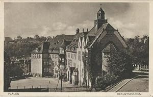 Ansichtskarte Plauen. Realgymnasium