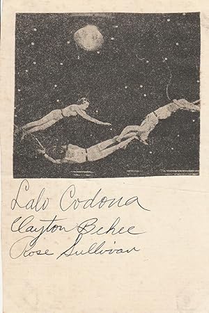 DIE DREI CODONAS / THE CODONAS / THE FLYING CODONAS Artistengruppe, Hochseilartisten (High Wire a...
