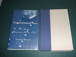 Imagen del vendedor de Ungentlemanly Acts: the Army's Notorious Incest Trial Photos in this listing are of the book that is offered for sale a la venta por biblioboy