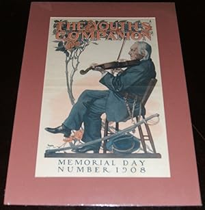 Original 1908 Youth's Companion Memorial Day Cover, Matted Ready to Frame